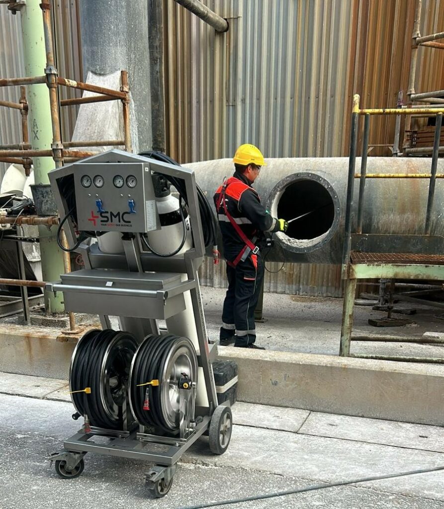 SMC veiligheidspersoneel - gasanalisten met flescar